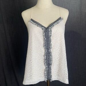 Anthropologie Akemi + Kin Crossroads Fringed Tank